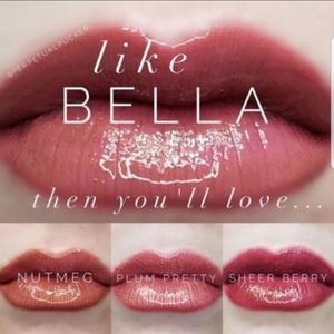 Bella, Sheer Berry, Plum Pretty Lip color